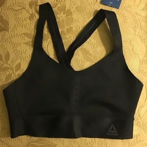 Reebok Black Sports Bra